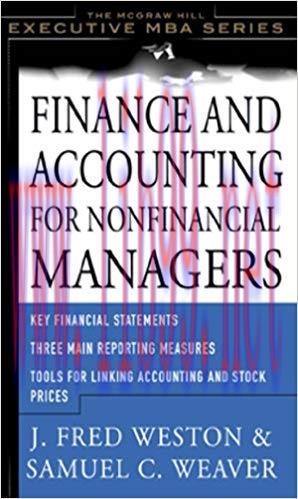 (PDF)Finance and Accounting for Nonfinancial Managers (McGraw-Hill Executive MBA) 1st Edition