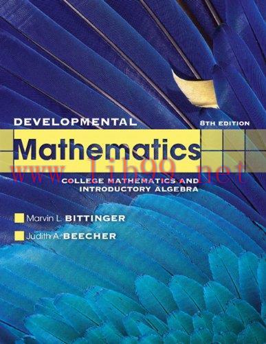 [FOX-Ebook]Developmental Mathematics, 8th Edition