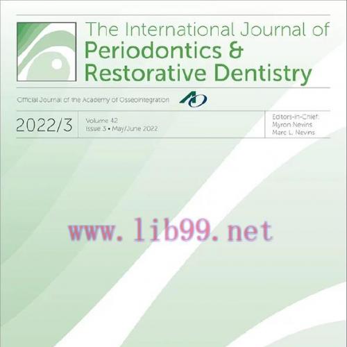 [AME]International Journal of Periodontics and Restorative Dentistry, 3/2022 (True PDF)