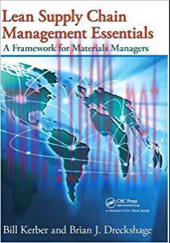 (PDF)Lean Supply Chain Management Essentials: A Framework for Materials Managers 1st Edition