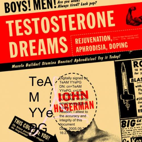 Testosterone Dreams Rejuvenation, Aphrodisia, Doping