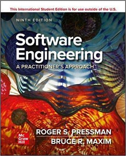 Software Engineering A Practitioner’s Approach 9th Edition