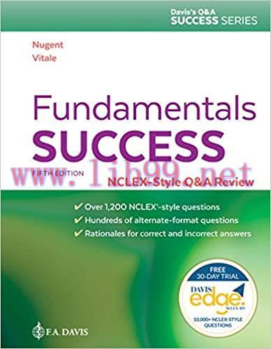 [AME]Fundamentals Success: NCLEX®-Style Q&A Review (Davis's Q&A Success), 5th Edition (Original...