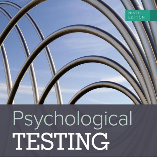 Psychological Testing Principles, Applications, and Issues 9th Editio - Wei Zhi