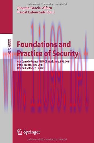 [FOX-Ebook]Foundations and Practice of Security
