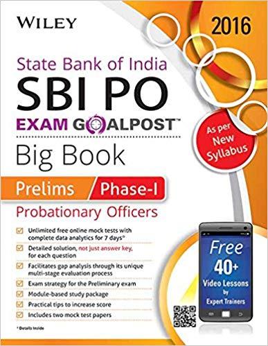(PDF)Wiley’s State Bank of India Probationary Officer (SBI PO) Exam Goalpost Big Book Prelims, ...