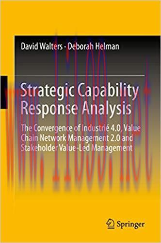 (PDF)Strategic Capability Response Analysis: The Convergence of Industrié 4.0, Value Chain Netw...