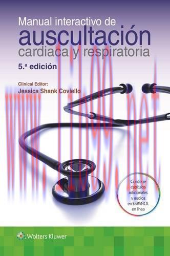 [AME]Manual interactivo de auscultación cardiaca y respiratoria, 5e (Spanish Edition) (High Qua...