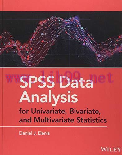 [AME]SPSS Data Analysis for Univariate, Bivariate, and Multivariate Statistics (Original PDF)