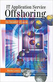 (PDF)IT Application Service Offshoring: An Insider’s Guide (Response Books) 1st Edition