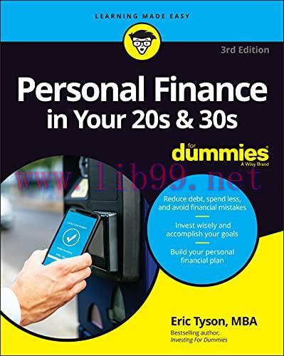 [FOX-Ebook]Personal Finance in Your 20s & 30s For Dummies, 3rd Edition