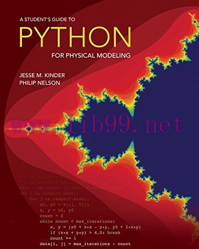 [FOX-Ebook]A Student's Guide to Python for Physical Modeling