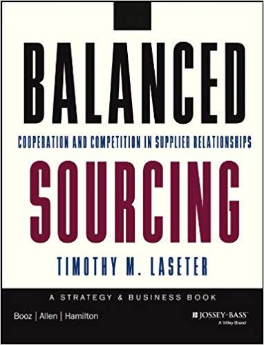 (PDF)Balanced Sourcing Cooperation and Competition in Supplier Relationships (J-B BAH Strategy ...