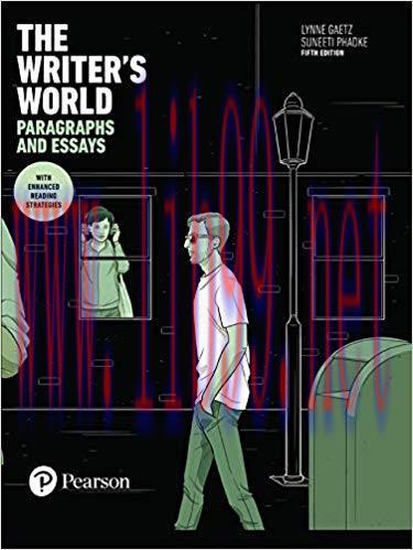 (PDF)The Writer’s World: Paragraphs and Essays With Enhanced Reading Strategies 5th Edition