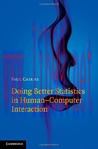 [FOX-Ebook]Doing Better Statistics in Human-Computer Interaction