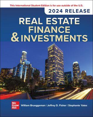 【Original PDF】Real Estate Finance & Investments 2024 Release ISE