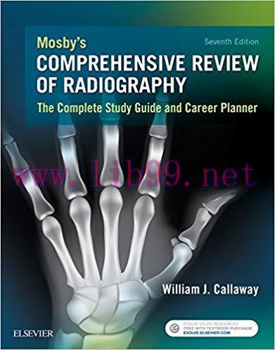 (PDF)Mosby’s Comprehensive Review of Radiography – E-Book: The Complete Study Guide and Career ...