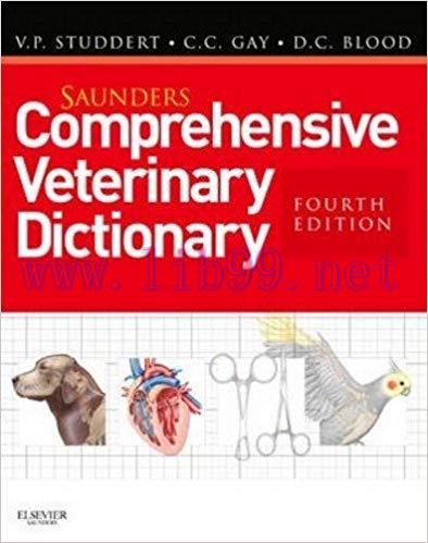 [PDF]Saunder’s Comprehensive Veterinary Dictionary, 4th Edition