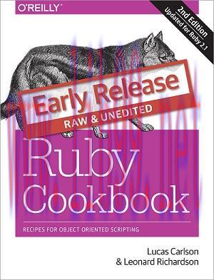 [SAIT-Ebook]Ruby Cookbook, 2nd Edition (Early Release)