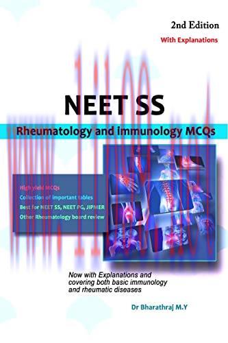 [AME]NEET SS – Rheumatology and Immunology MCQs, 2nd Edition (High Quality Scanned PDF)