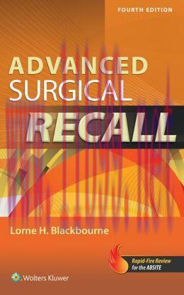 [AME]Advanced Surgical Recall, 4th Edition (Recall Series) (ORIGINAL PDF from_ Publisher)