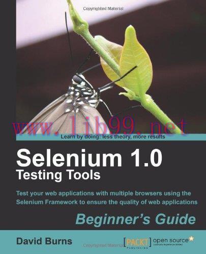 [FOX-Ebook]Selenium 1.0 Testing Tools: Beginner's Guide