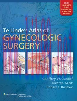 [AME]Te Linde’s Atlas of Gynecologic Surgery (ORIGINAL PDF from_ Publisher)