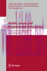 [PDF]Mobile, Secure, and Programmable Networking: 9th International Conference, MSPN 2023, Pari...