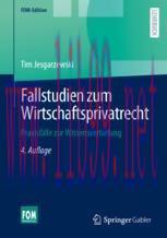 [PDF]Fallstudien zum Wirtschaftsprivatrecht: Praxisfälle zur Wissensvertiefung