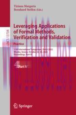 [PDF]Leveraging Applications of Formal Methods, Verification and Validation. Practice: 11th Int...