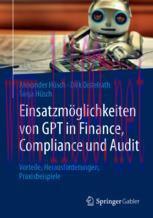 [PDF]Einsatzmöglichkeiten von GPT in Finance, Compliance und Audit: Vorteile, Herausforderungen...