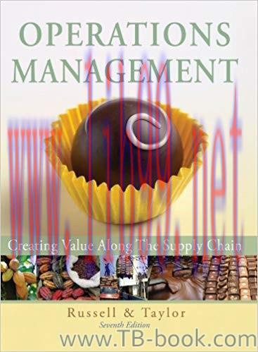 Test Bank for Operations Management: Creating Value Along the Supply Chain, 7th Edition by Robe...