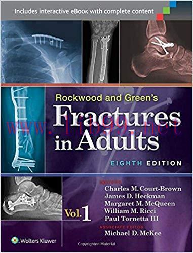 [PDF]Rockwood and Green’s Fractures in Adults 8th Edition 2 Volume set+CHM版