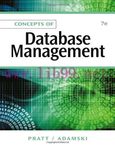 [FOX-Ebook]Concepts of Database Management, 7th Edition