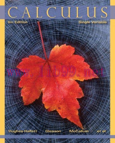 [FOX-Ebook]Calculus: Single Variable, 6th Edition