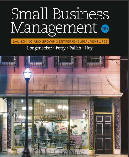(IM)Small Business Management Launching & Growing Entrepreneurial Ventures, 18th Edition.zip