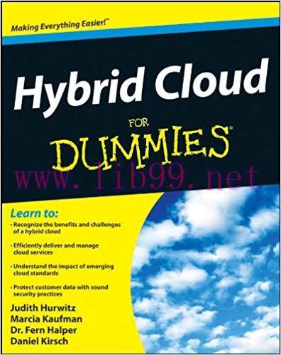 Hybrid Cloud For Dummies 2nd Edition,