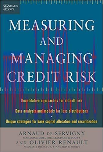 (PDF)Measuring and Managing Credit Risk (Standard & Poor’s Press) 1st Edition