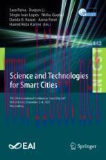 [PDF]Science and Technologies for Smart Cities: 7th EAI International Conference, SmartCity360°...