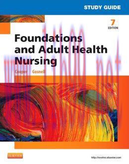 [AME]Study Guide for Foundations and Adult Health Nursing, 7th Edition