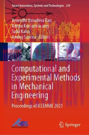 Computational and Experimental Methods in Mechanical Engineering