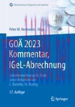 [PDF]GOÄ 2023 Kommentar, IGeL-Abrechnung: Gebührenordnung für Ärzte