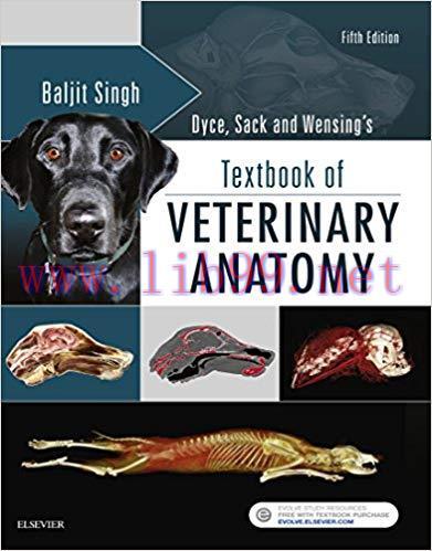 (PDF)Dyce, Sack and Wensing’s Textbook of Veterinary Anatomy – E-Book 5th Edition