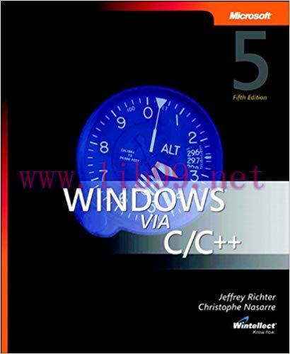 Windows® via C/C++ (Developer Reference) 5th Edition,