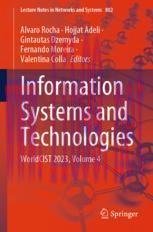 [PDF]Information Systems and Technologies: WorldCIST 2023, Volume 4