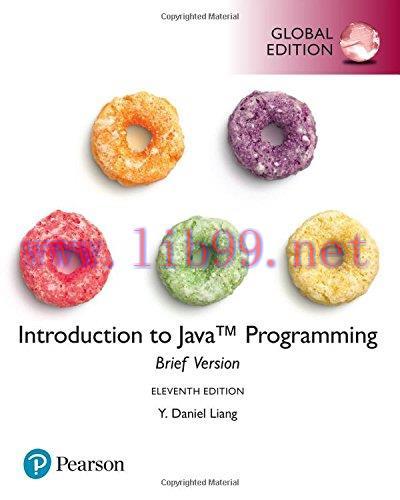 [FOX-Ebook]Introduction to Java Programming, Brief Version, Global Edition, 11th Edition