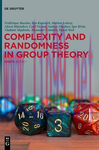 [FOX-Ebook]Complexity and Randomness in Group Theory: Gagta Book 1