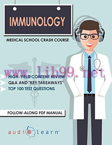 [AME]Immunology: Medical School Crash Course (Original PDF From_ Publisher)