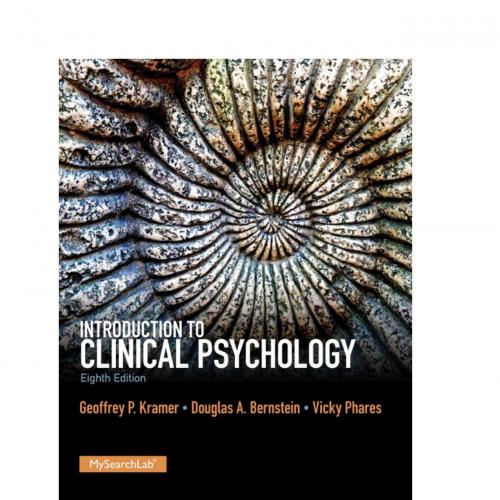 Introduction to Clinical Psychology 8th Edition