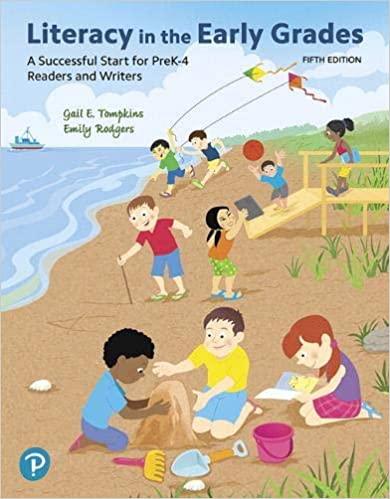 (PDF)Literacy in the Early Grades A Successful Start for PreK-4 Readers and Writers (5th Editio...